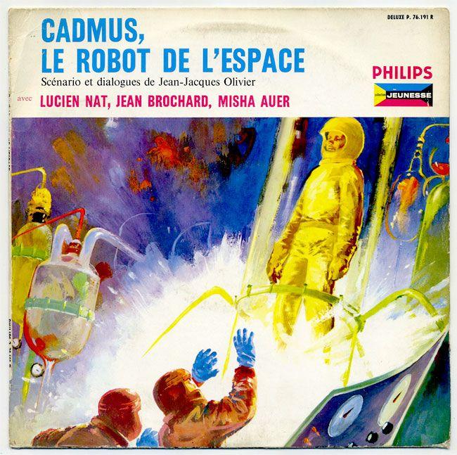 Portada de Álbum "Cadmus Le Robot De L'espace", de Jean-Jacques Perrey