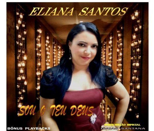Portada de Álbum "Deus do Impossível ", de Cantora Eliana Santos