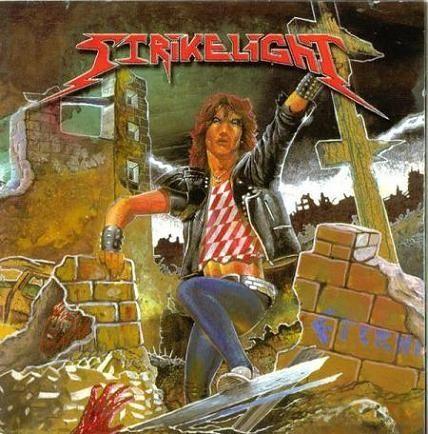 Capa do Álbum "Strikelight", de Strikelight