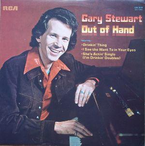 Portada de Álbum "Out Of Hand", de Gary Stewart