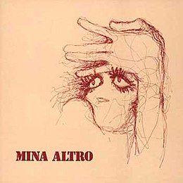 Capa do álbum "Altro", de Mina