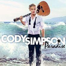 Capa do Álbum "Paradise", de Cody Simpson