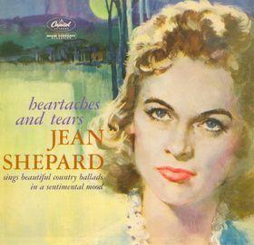 Portada de Álbum "Heartaches And Tears", de Jean Shepard