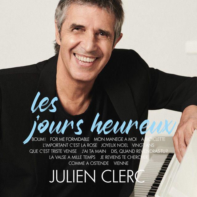 Portada del álbum "Les Jours Heureux", de Julien Clerc