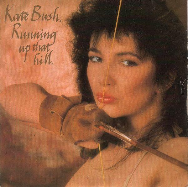 Album cover of "Running Up That Hill" by Kate Bush
