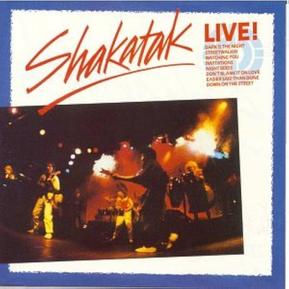 Portada del álbum "Live!", de Shakatak