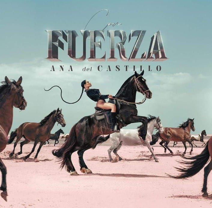 Portada de Álbum "Con Fuerza", de Ana Del Castillo