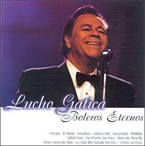 Album cover of "Boleros Eternos" by Lucho Gatica