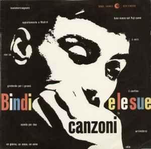 Capa do Álbum "Umberto Bindi e Le Sue Canzoni - Vol. 1", de Umberto Bindi
