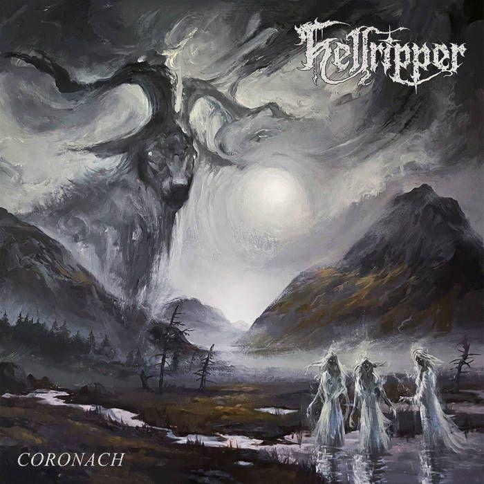 Album cover of "Coronach" by Hellripper