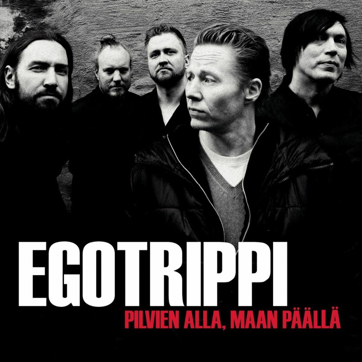 Portada de Álbum "Pilvien Alla, Maan Päällä", de Egotrippi