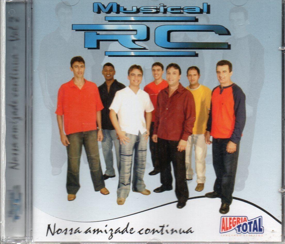 Capa do Álbum "Nossa Amizade Continua ", de Musical RC