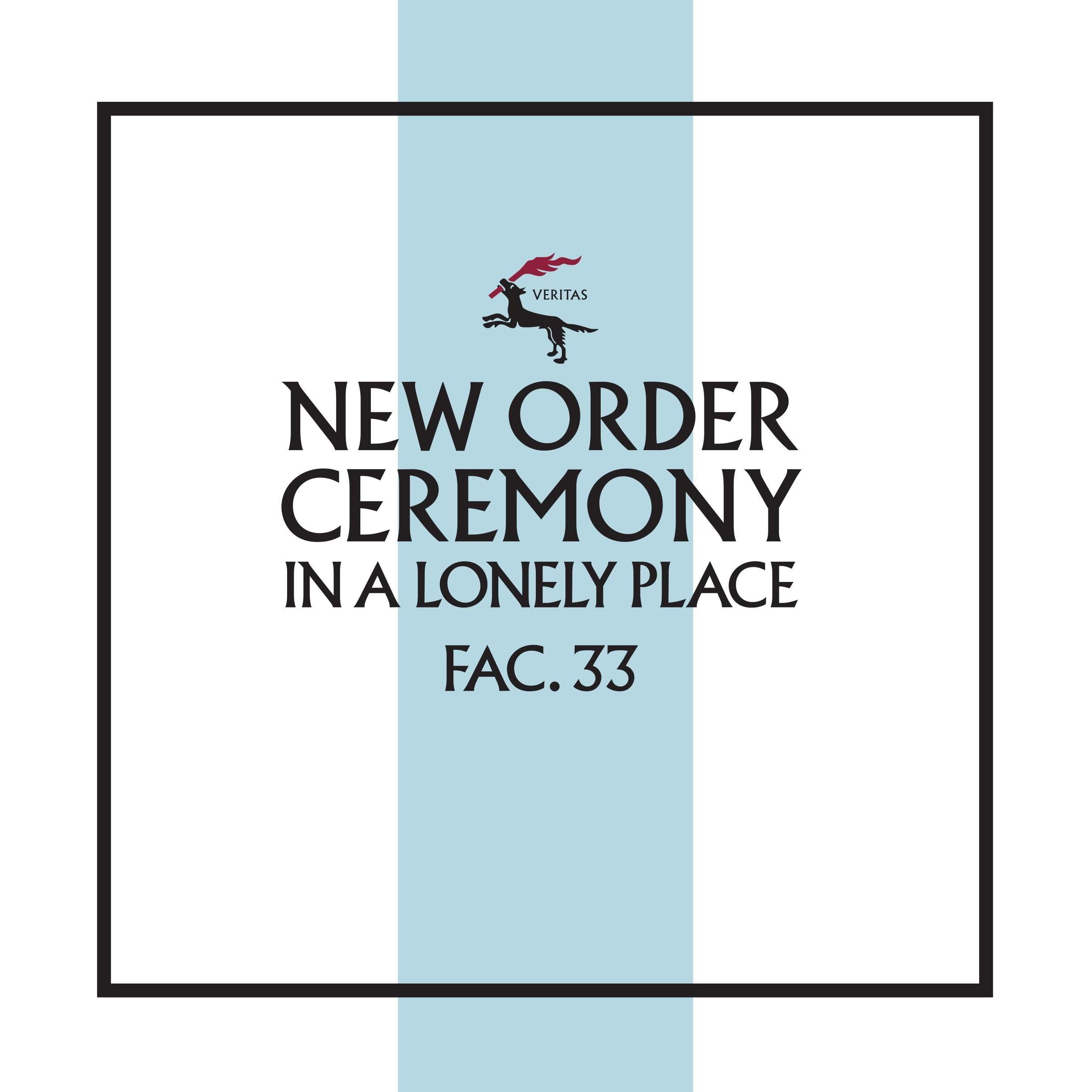 Capa do álbum "Ceremony", de New Order