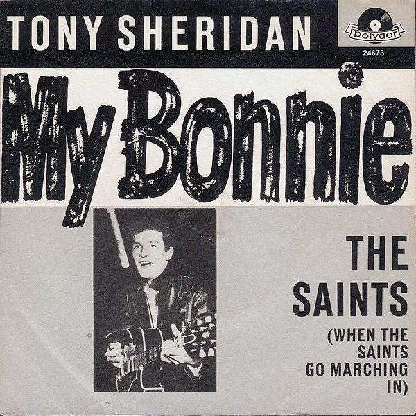 Portada de Sencillo/EP "My Bonnie / The Saints", de Tony Sheridan