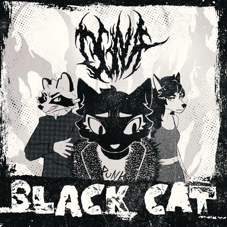 Capa do Single/EP "Black Cat", de Ogna