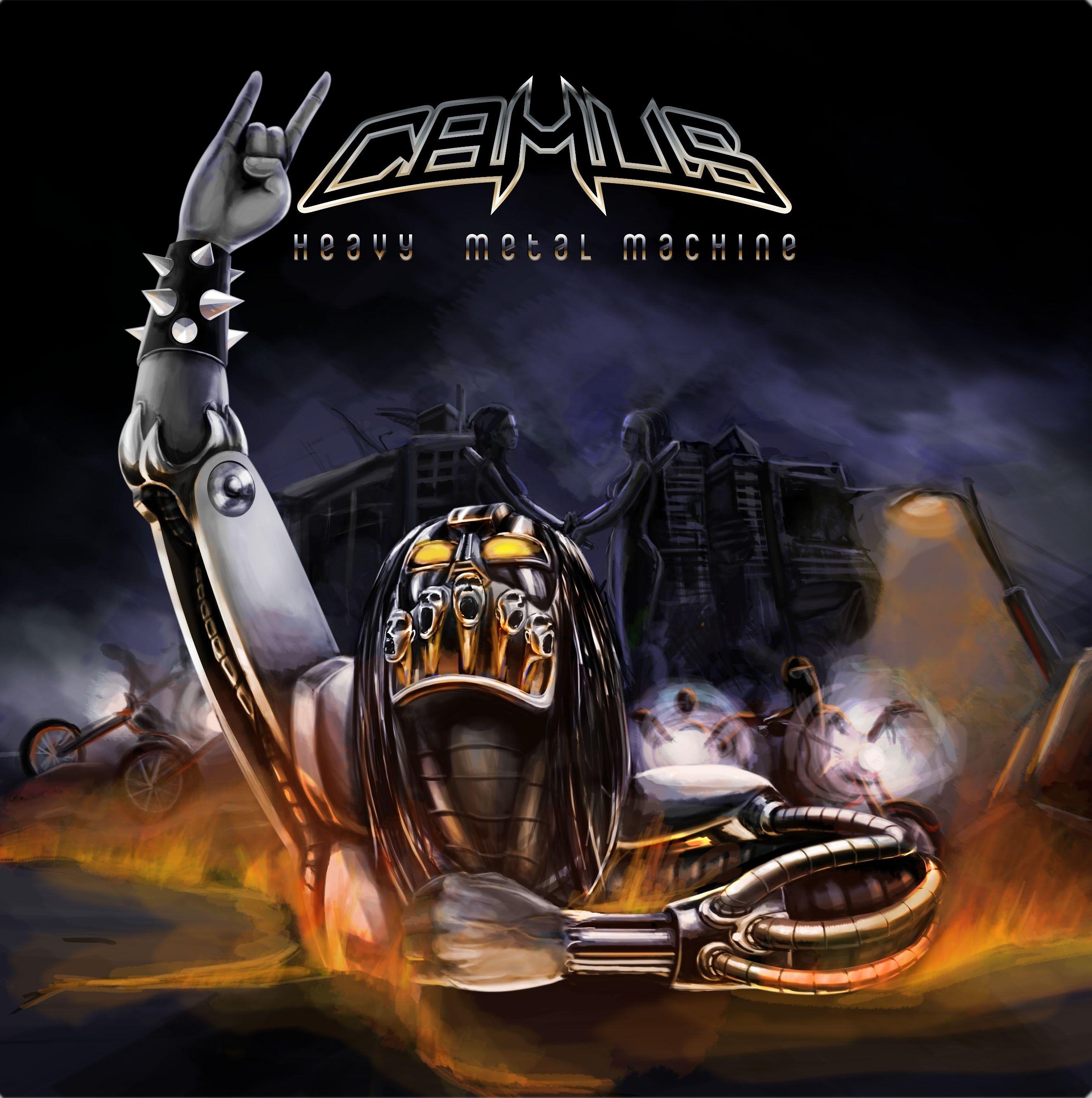 Capa do Single/EP "Heavy Metal Machine", de Camus