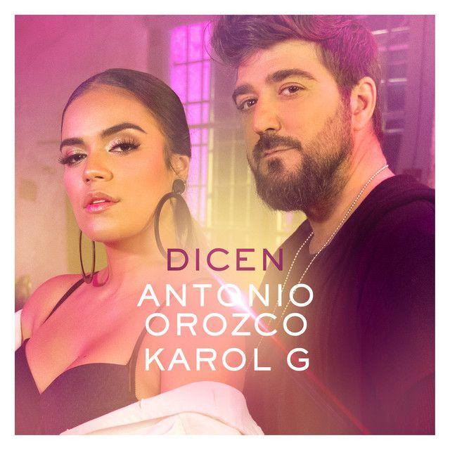 Portada del álbum "Dicen", de KAROL G