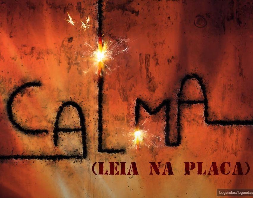 Portada de Sencillo/EP "Calma (Leia Na Placa) ", de Maíra Garrido