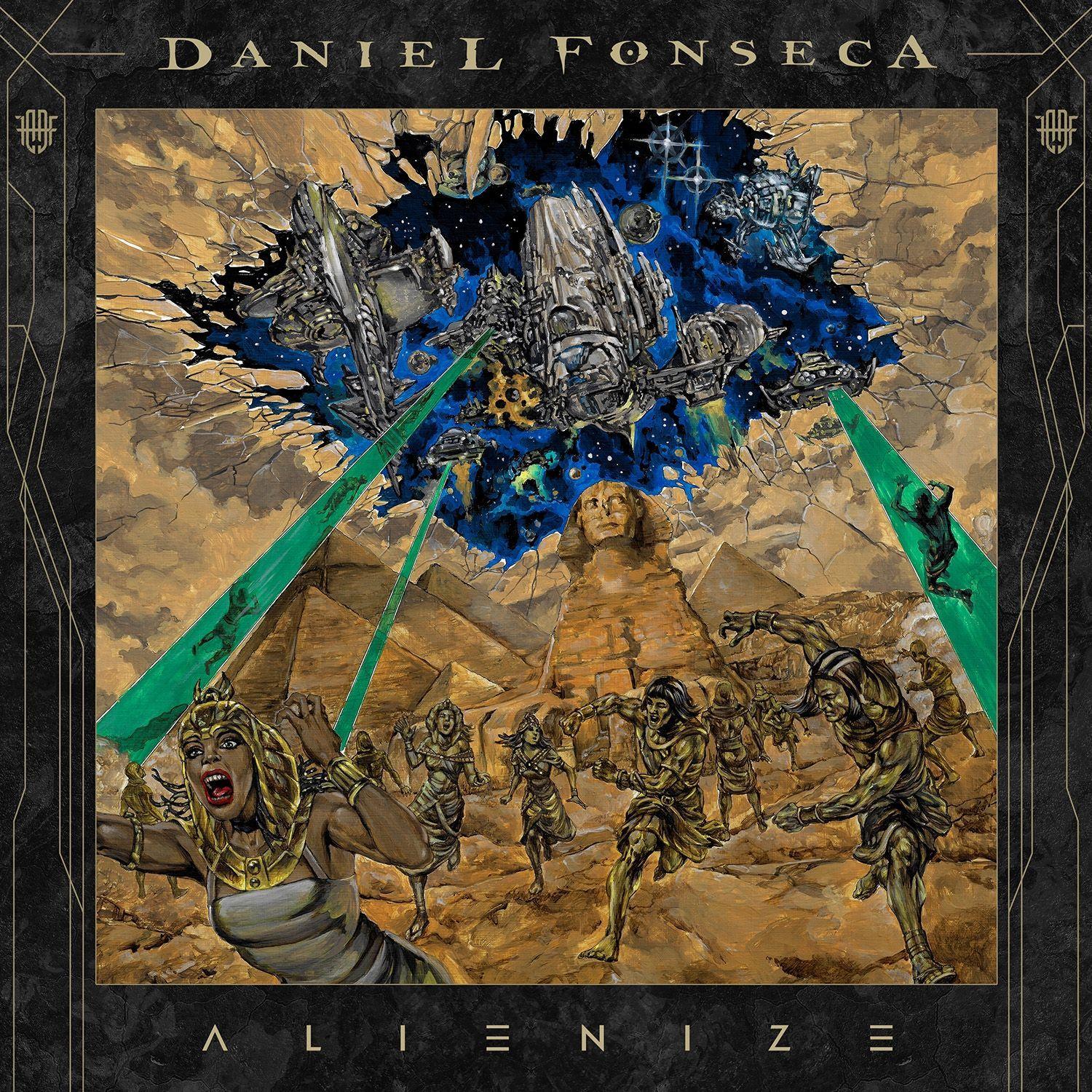 Portada de Sencillo/EP "ALIENIZE", de Daniel Fonseca