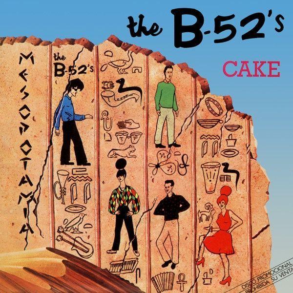 Capa do álbum "Cake", de The B-52's