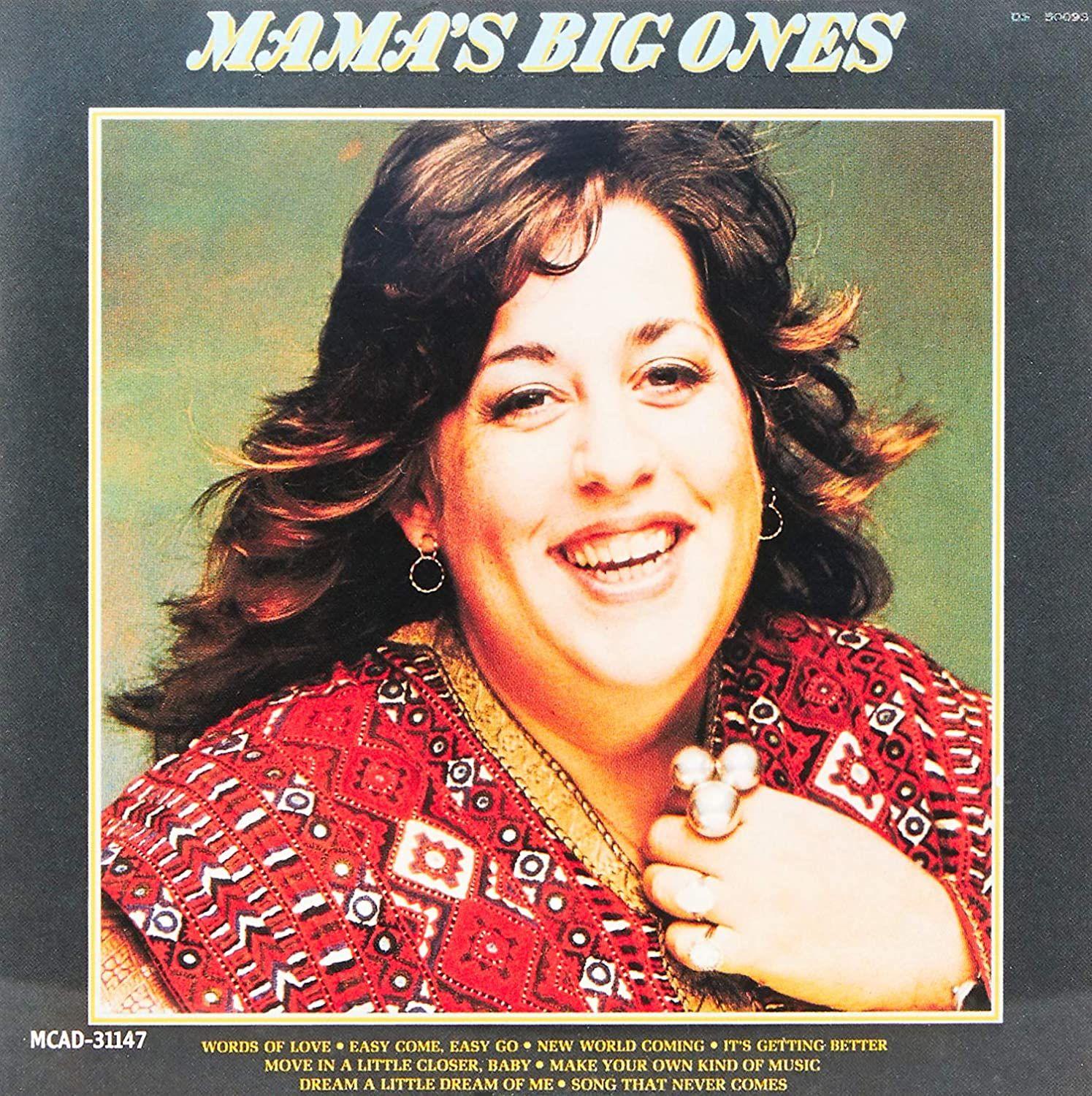 Portada de Álbum "Mama's Big Ones", de Mama Cass Elliot