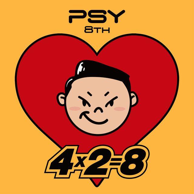 Portada de Álbum "PSY 8th 4X2=8", de PSY