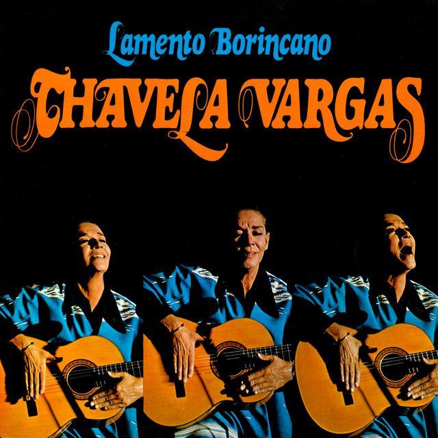 Portada de Álbum "Lamento Borincano", de Chavela Vargas