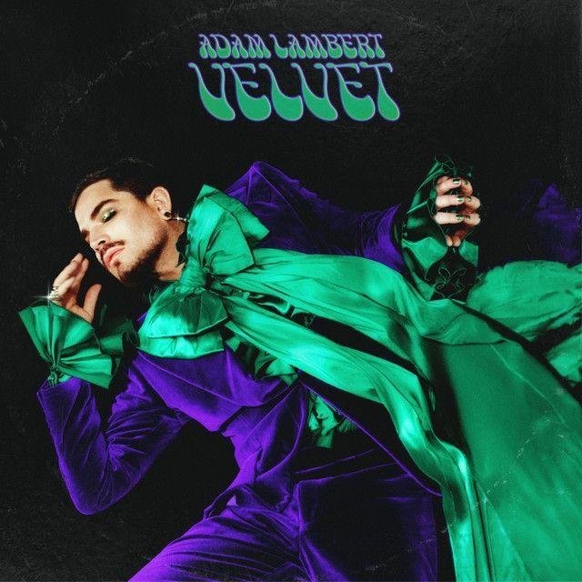 Capa do Álbum "VELVET", de Adam Lambert