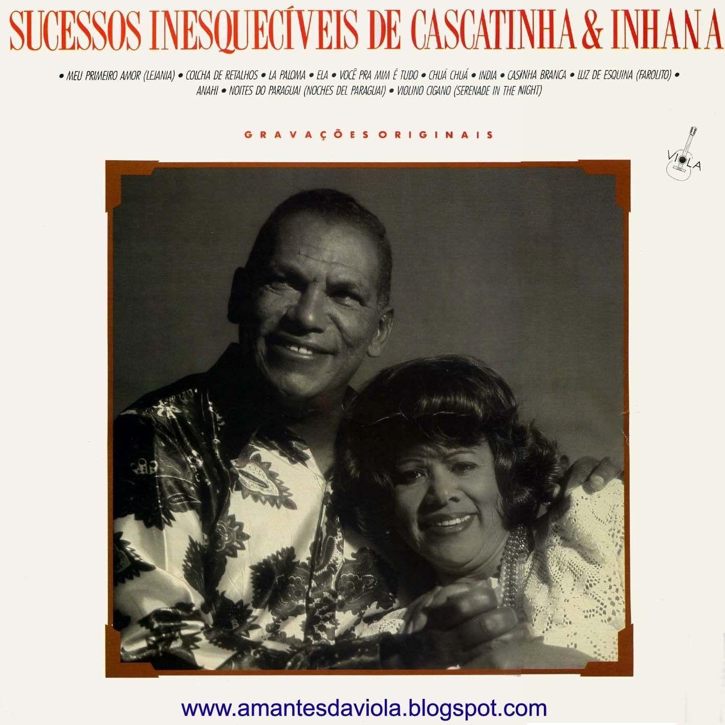 Portada de Álbum "Sucessos Inesquecíveis", de Cascatinha e Inhana