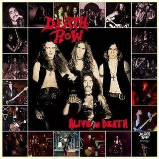 Portada de Álbum "Alive in Death", de Death Row