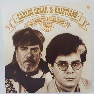 Portada de Álbum "Pedra 90", de Carlos Cezar e Cristiano