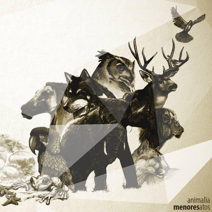 Portada de Álbum "Animalia", de menores atos