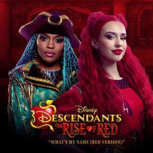 Portada de Sencillo/EP "What's My Name (Red Version)", de Descendentes (Disney)