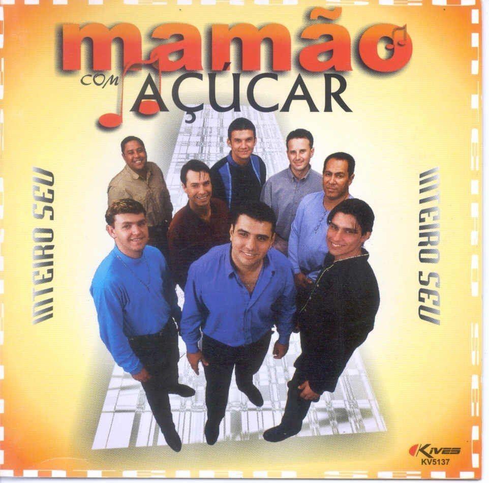 Portada de Álbum "Inteiro Seu", de Mamão Com Açúcar