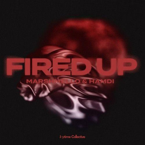 Capa do álbum "Fired Up", de Marshmello