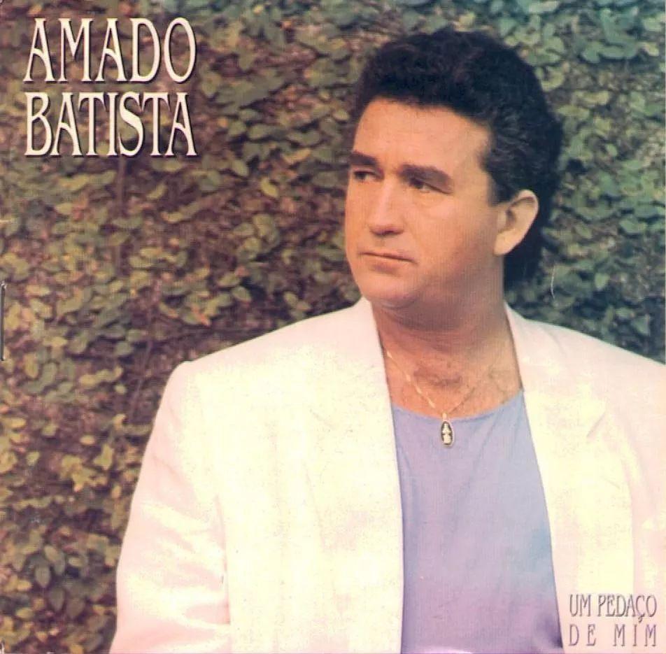 Portada del álbum "Um Pedaço de Mim ", de Amado Batista