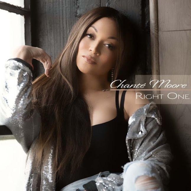 Capa do álbum "Right One", de Chanté Moore