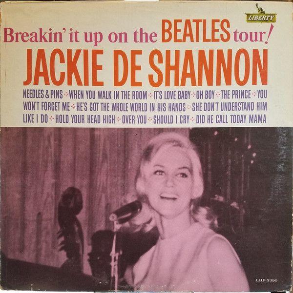 Capa do Álbum "Breakin' It Up On The Beatles Tour!", de Jackie DeShannon