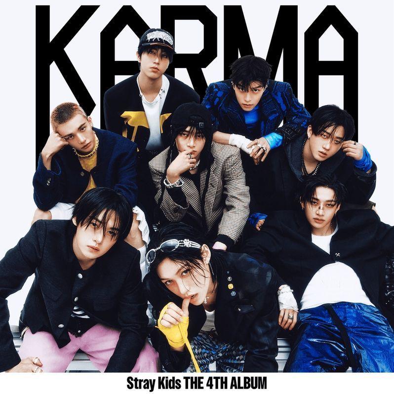 Capa do álbum "KARMA", de Stray Kids