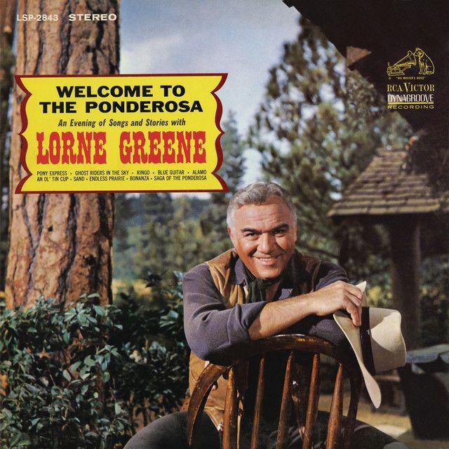 Portada de Álbum "Welcome To The Ponderosa", de Lorne Greene