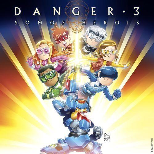 Portada de Álbum "Somos Heróis", de Danger3