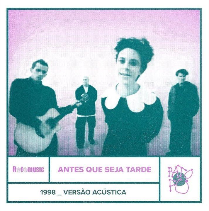 Capa do álbum "Antes Que Seja Tarde (Acústico)", de Pato Fu