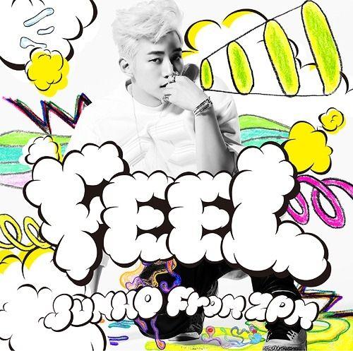 Capa do Álbum "Feel", de JunHo (2PM)