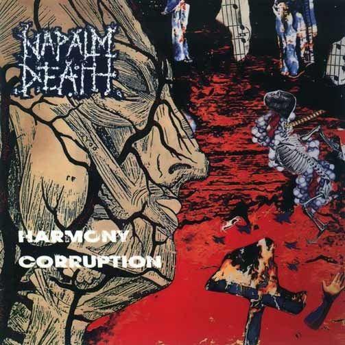 Portada de Álbum "Harmony Corruption", de Napalm Death