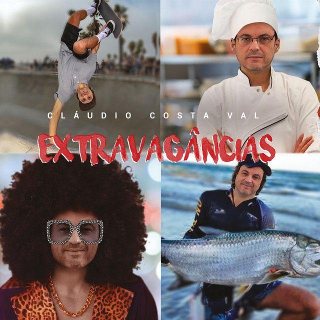 Portada de Álbum "Extravagâncias", de Cláudio Costa Val