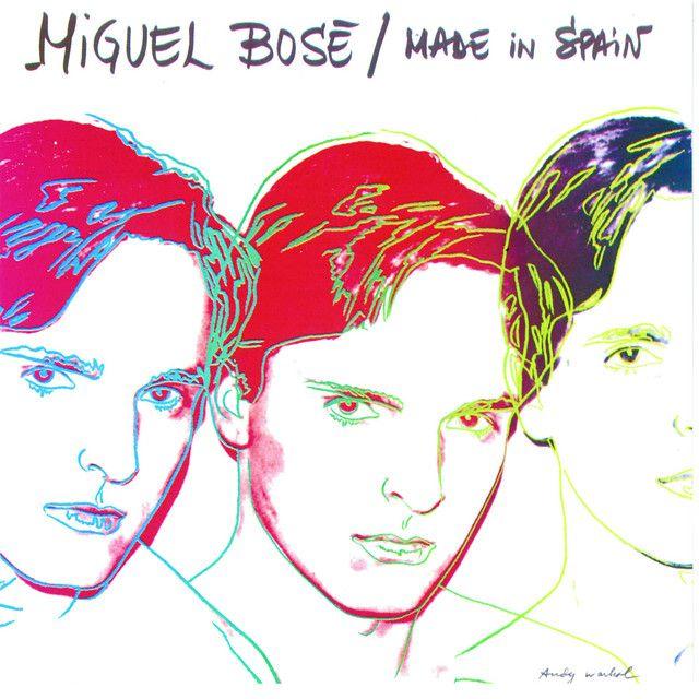 Capa do álbum "Made In Spain", de Miguel Bosé