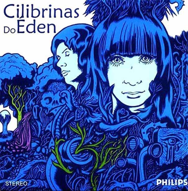 Capa do Álbum "Cilibrinas do Éden", de Cilibrinas do Éden