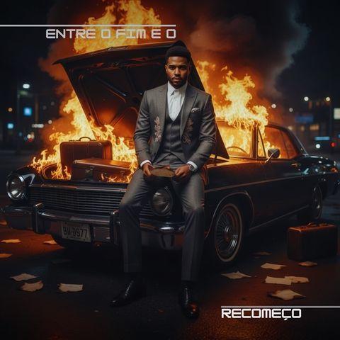 Portada de Álbum "Entre o Fim e o Recomeço", de Blake Seagull