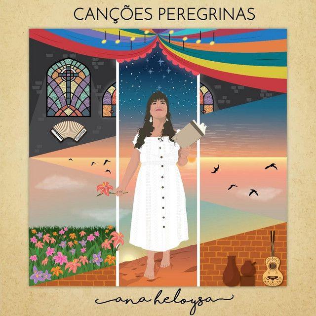 Portada de Sencillo/EP "Canções Peregrinas", de Ana Heloysa