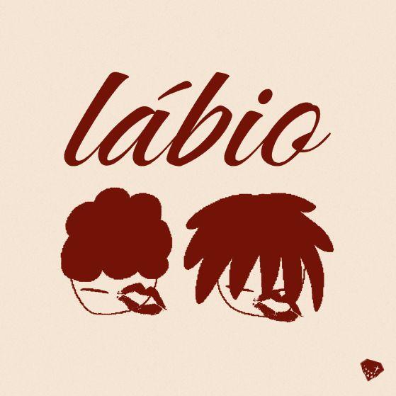 Capa do Single/EP "lábio (part. áxter)", de ikui